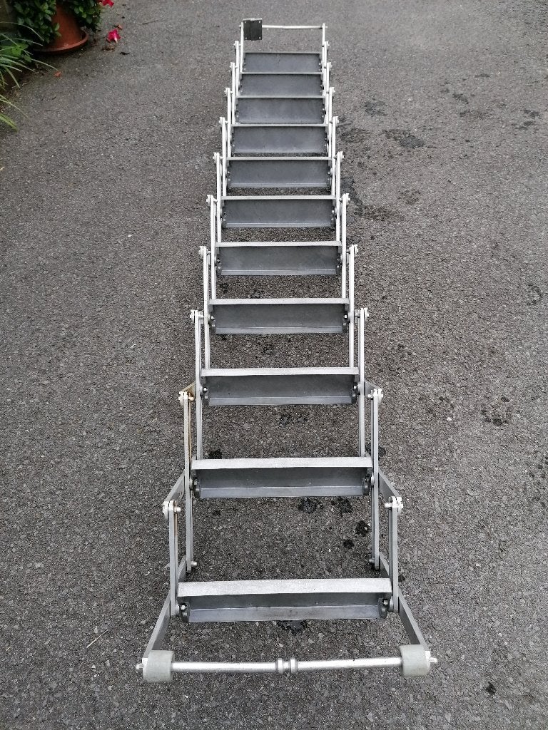 aluminium zoldertrap / schaartrap, Ophalen, Gebruikt, Trap, Opvouwbaar of Inschuifbaar