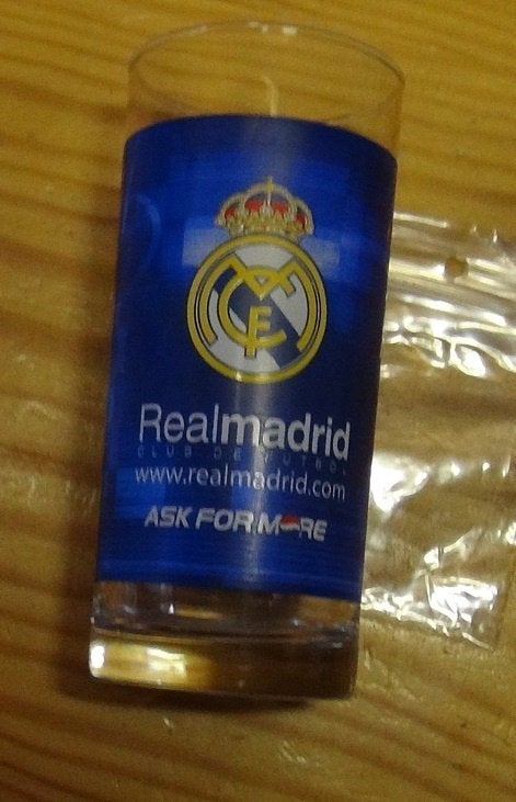 Glazen van verschillende merken (Real Madrid), Verzamelen, Ophalen of Verzenden, Nieuw, Frisdrankglas