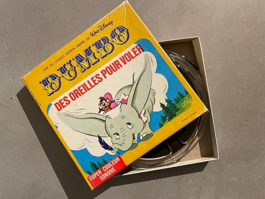 Film Super8 " DUMBO, des oreilles pour voler ", TV, Hi-fi & Vidéo, Bobines de film, Enlèvement, Film 8 mm