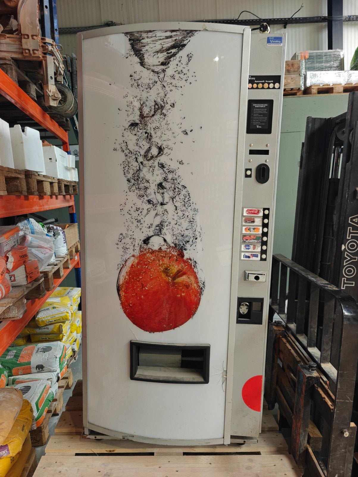 Frisdrankautomaat – Complete automaat – Opknapper / Project, Verzamelen, Automaten | Overige, Ophalen of Verzenden
