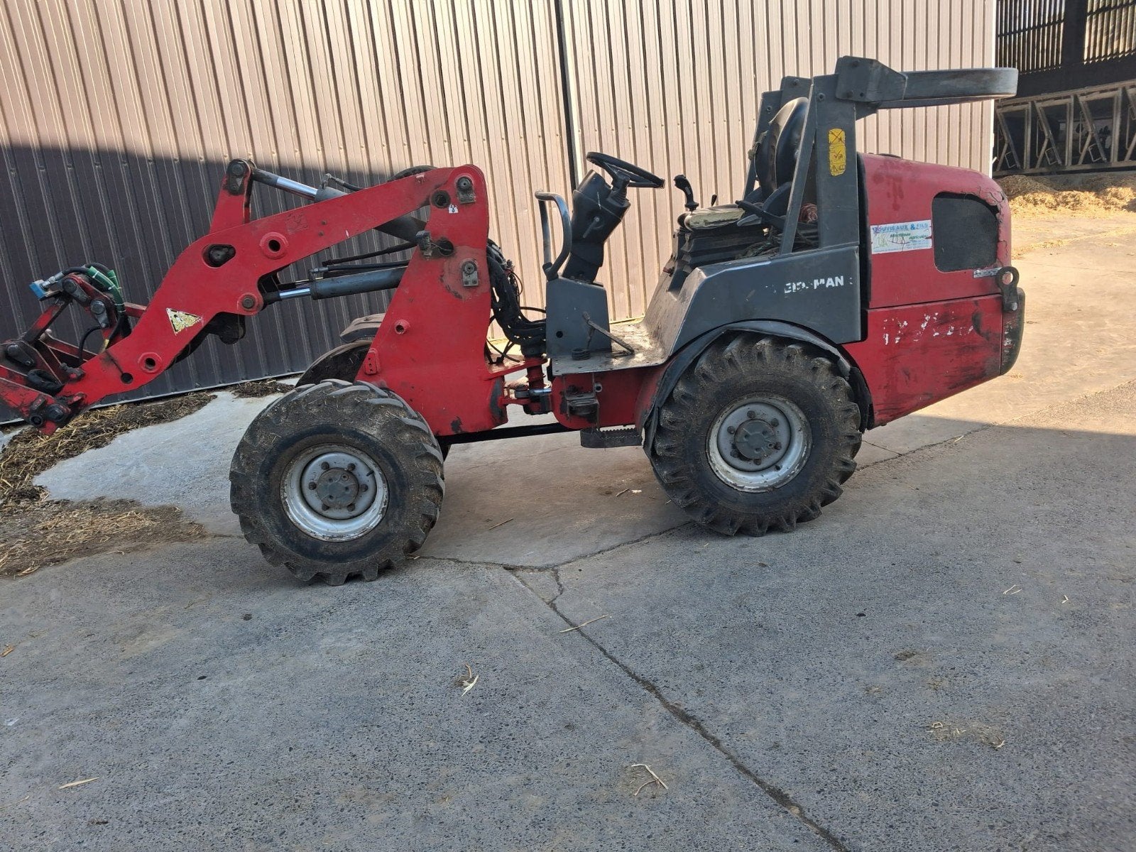 weidemann 1770, Chargeuse sur pneus ou Chouleur
