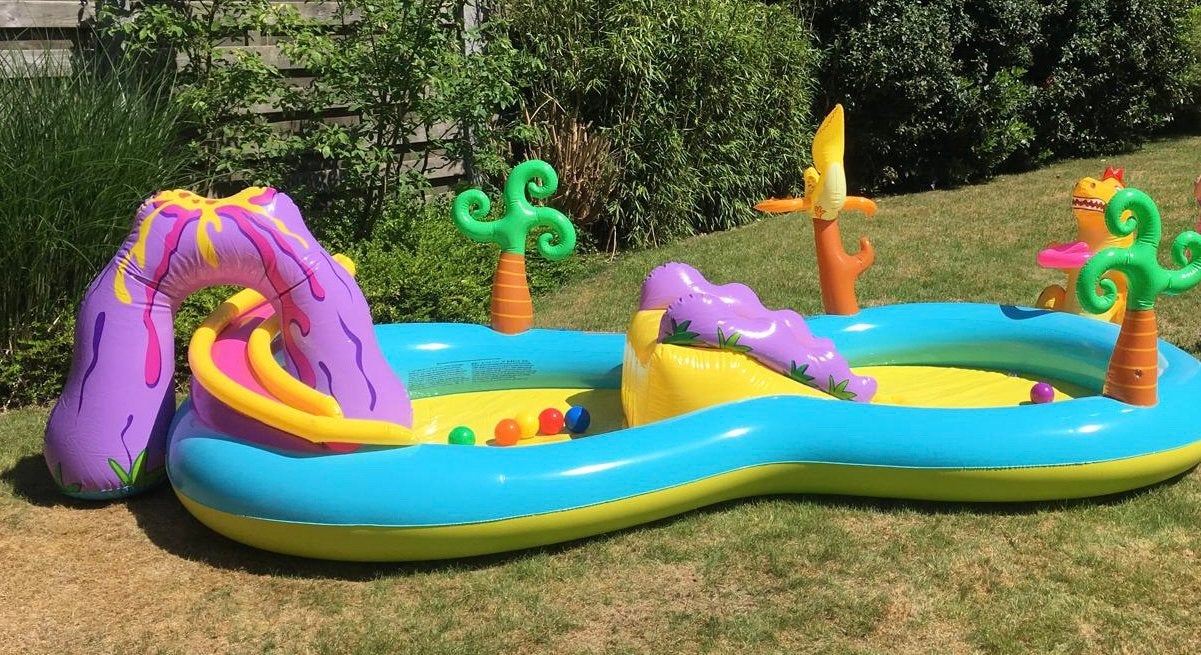 Kinderzwembad Intex, Ophalen, Gebruikt