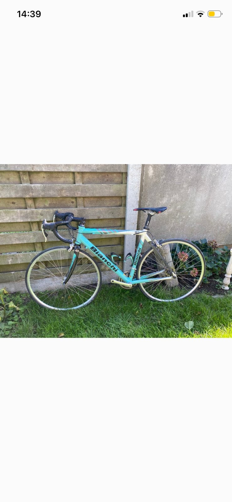 Koersfiets bianchi, Ophalen, Gebruikt