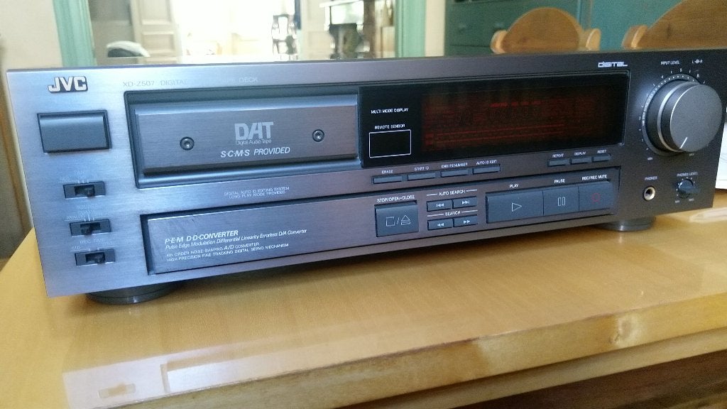 DAT recorder JVC XD-Z507, TV, Hi-fi & Vidéo, Decks cassettes, Simple, JVC, Enlèvement ou Envoi