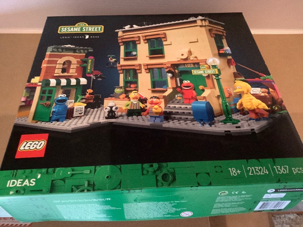Lego 21324 - 123 Sesame Street, Lego, Nieuw, Ophalen of Verzenden, Complete set