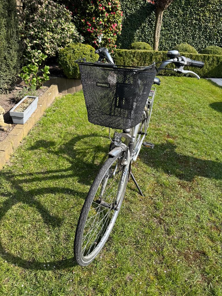 Damesfiets grijs, Ophalen, Gebruikt, Giant, Versnellingen