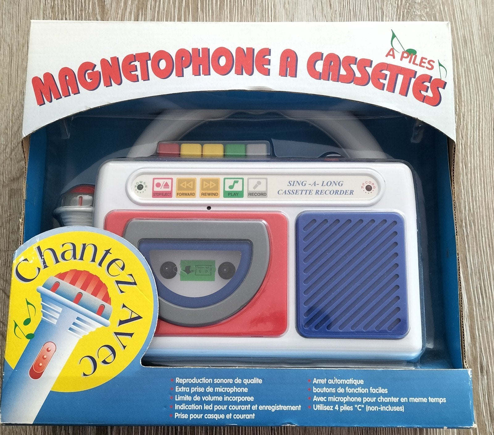Vintage kinderradio nieuw in de verpakking, Kinderen en Baby's, Ophalen, Nieuw