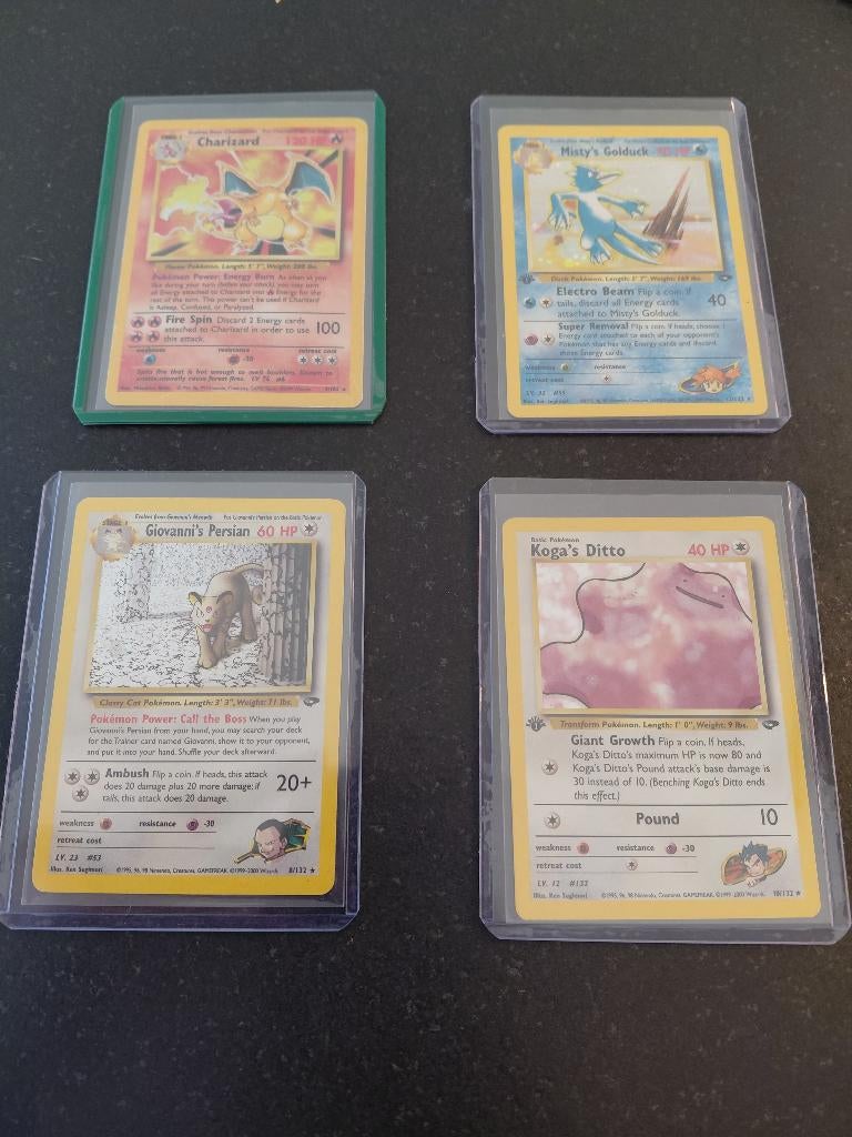 Pokémon - Selectie - 1st Generation, Ophalen of Verzenden, Gebruikt, Meerdere kaarten