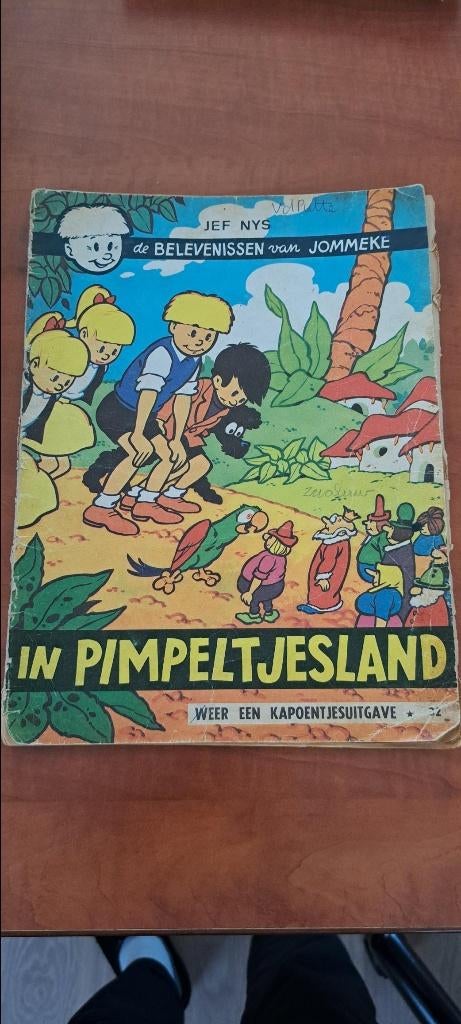 jommeke nr 32, Une BD, Enlèvement, Utilisé, Jef Nijs