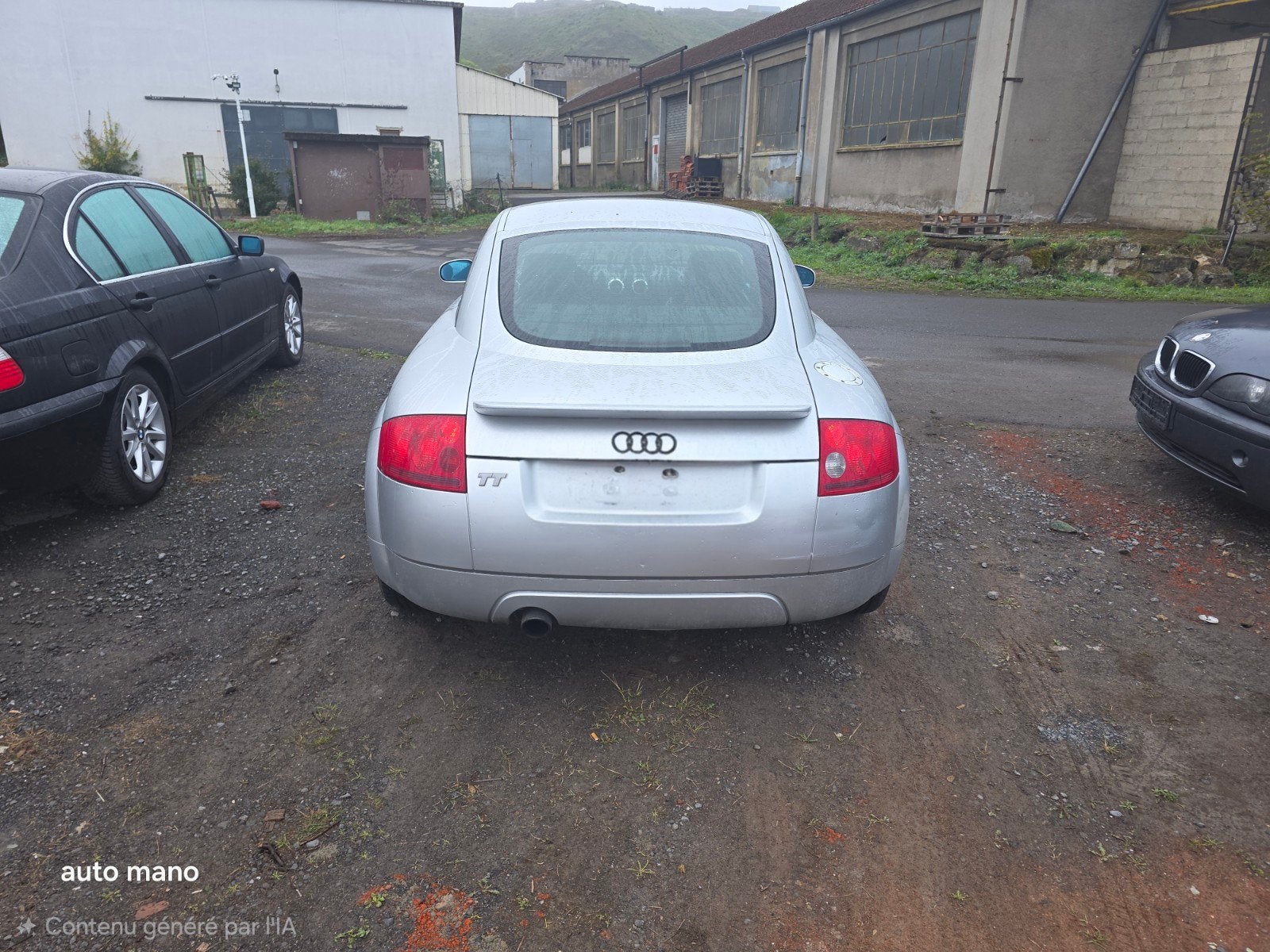 Audi TT, Auto's, Overige bekleding, Bedrijf, Handgeschakeld, Grijs