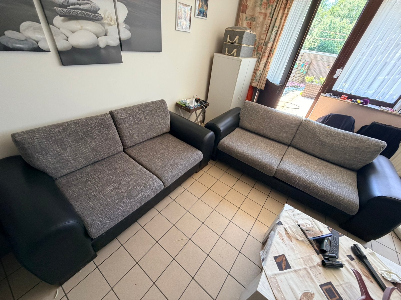 Fauteuil, Maison & Meubles, Canapés | Coins salons complets, Utilisé, Enlèvement
