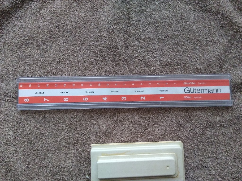 Gütermann spoelen voorraadmeter, Hobby & Loisirs créatifs, Couture & Fournitures, Enlèvement ou Envoi, Utilisé, Autres types