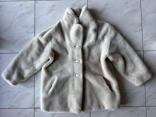 Gilet moelleux Andres taille M (y0122), Enlèvement ou Envoi, Porté, Taille 38/40 (M), Beige