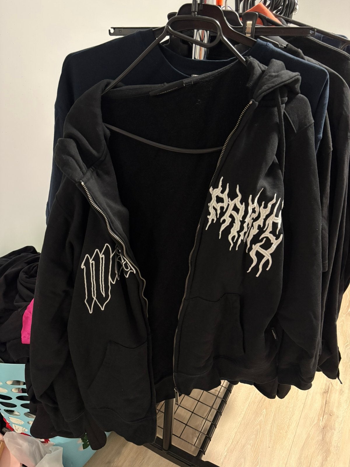 Wasted paris zip up hoodie 100% authentiek maat Xl, Enlèvement, Comme neuf, Taille 46/48 (XL) ou plus grande