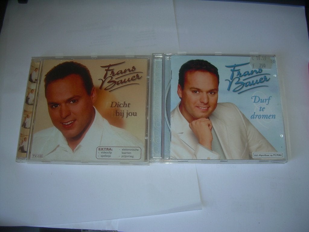 2 CD S - FRENCH BAUER, CD & DVD, CD | Néerlandophone, Comprend un boîtier, Enlèvement ou Envoi, Comme neuf, Chanson réaliste ou Smartlap