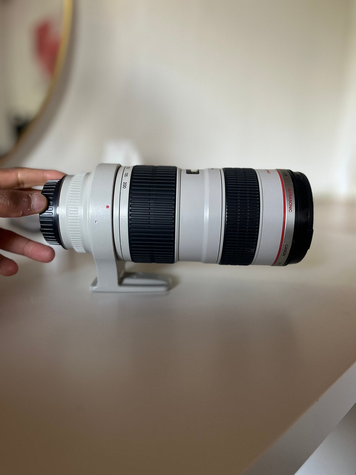 Objeftif Canon EOS EF 70-200 f2.8b L, TV, Hi-fi & Vidéo, Photo | Lentilles & Objectifs, Enlèvement, Comme neuf