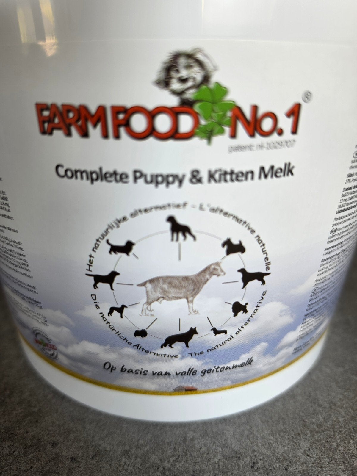 Farmfood puppy & kittenmelk 1,5kg (ongeopend), Ophalen