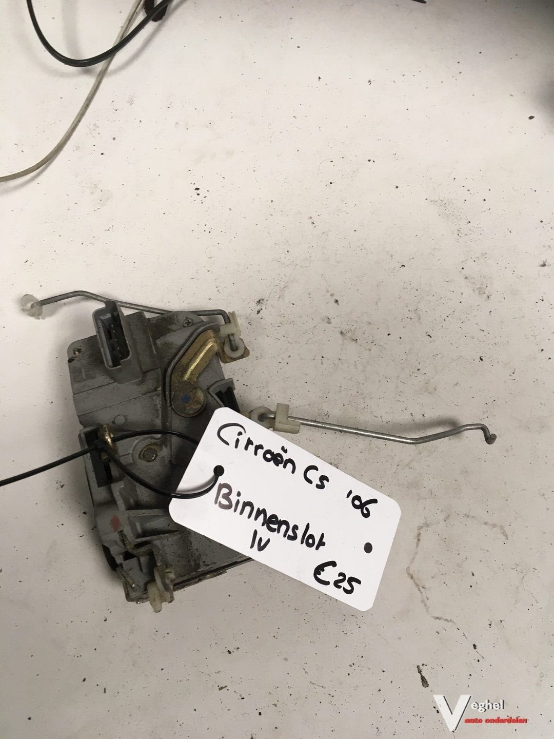 Citroen C5 2006 Binnenslot linksvoor, Auto-onderdelen, Gebruikt, -, -, Ophalen of Verzenden