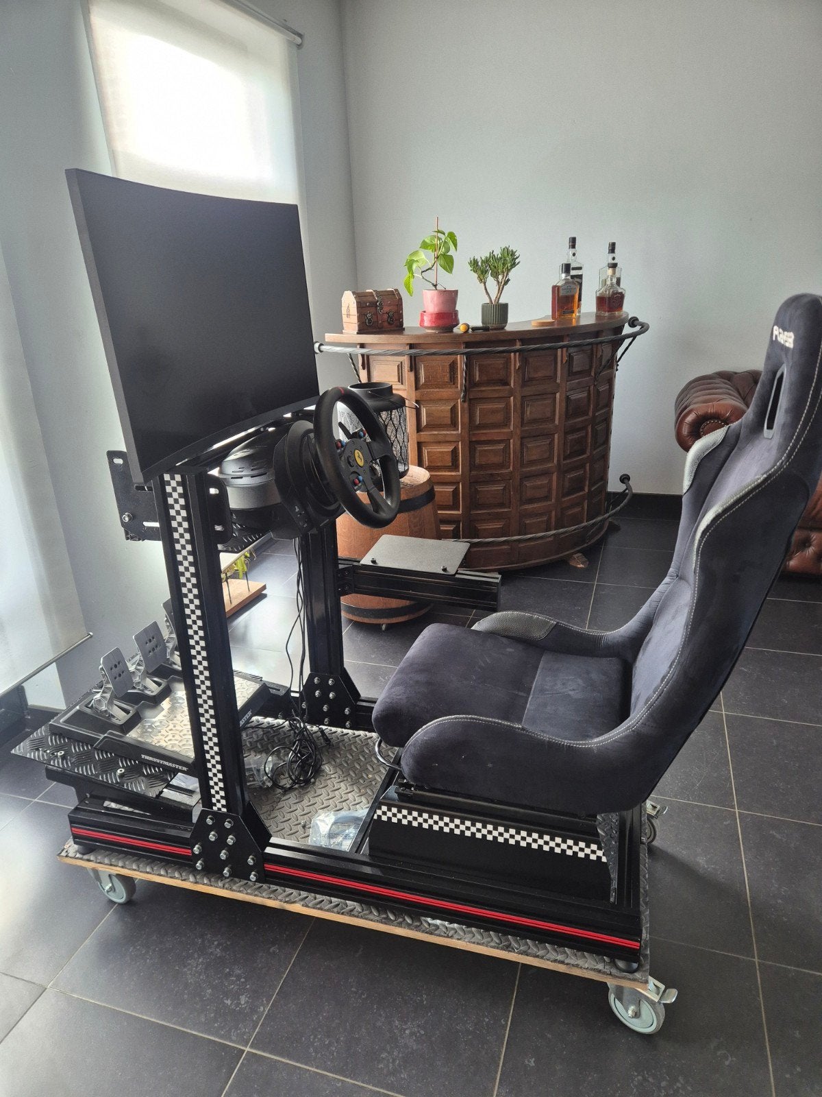 racesimulator, Ophalen, Racestoel, Nieuw, PlayStation