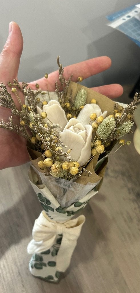 Mini-bouquet soya wax, Ophalen of Verzenden, Nieuw