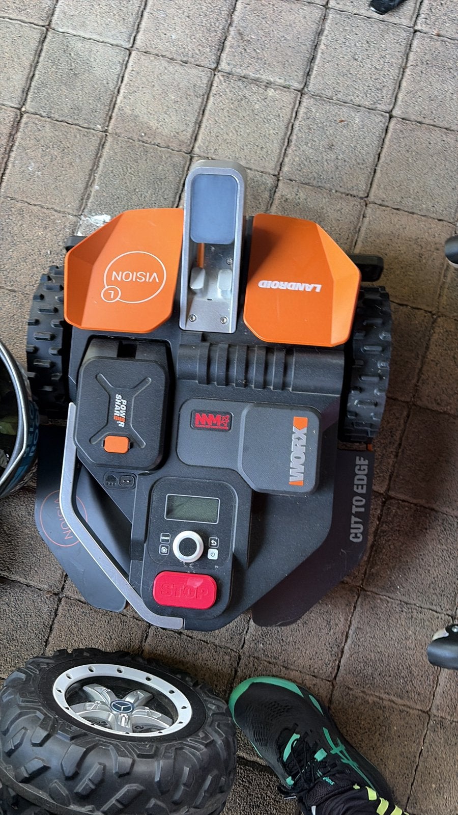 Robotmaaier worx vision, Ophalen, Zo goed als nieuw