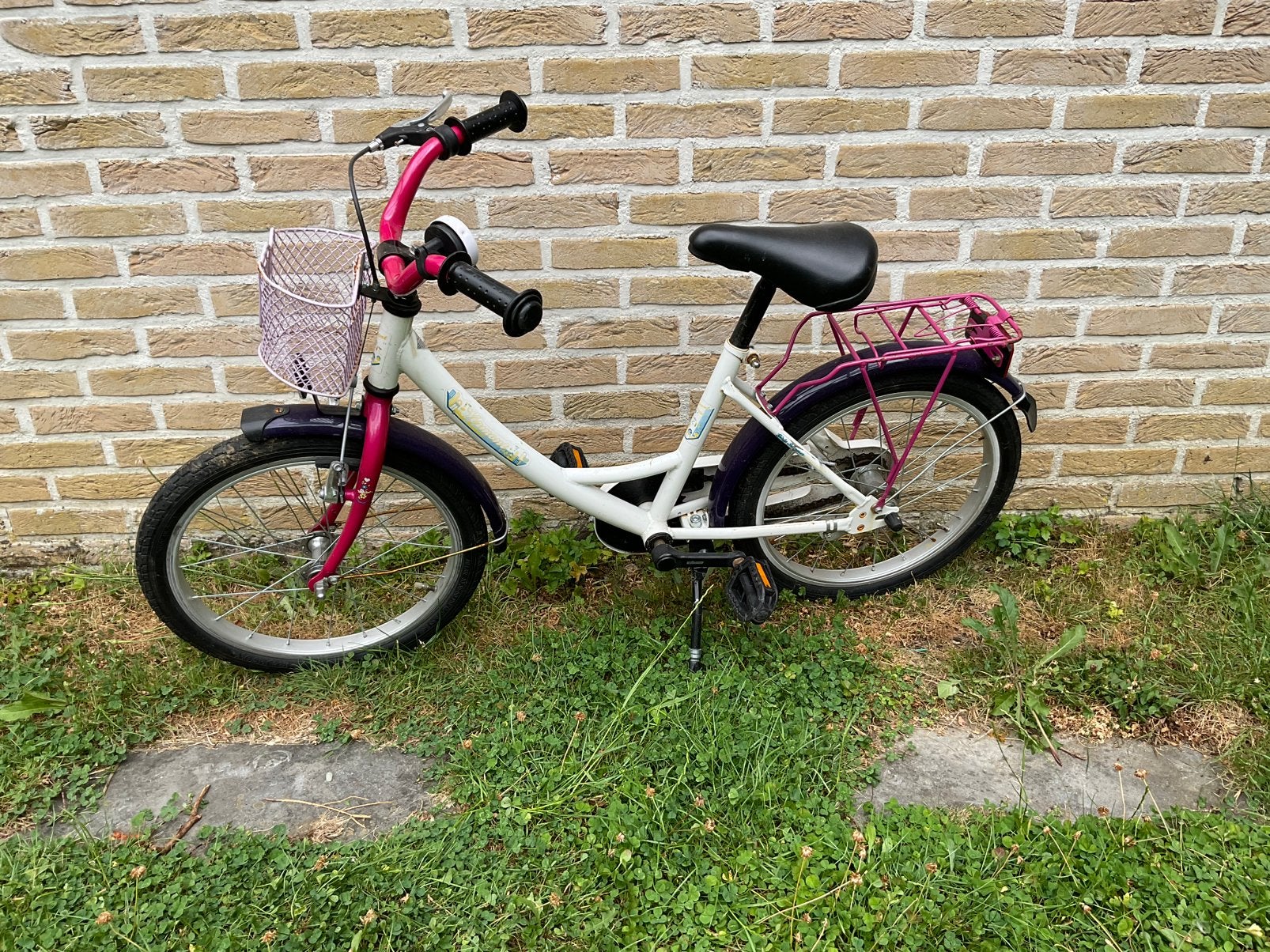 Kinderfiets 18”x1.75, Ophalen, Gebruikt, Terugtraprem, 16 tot 20 inch