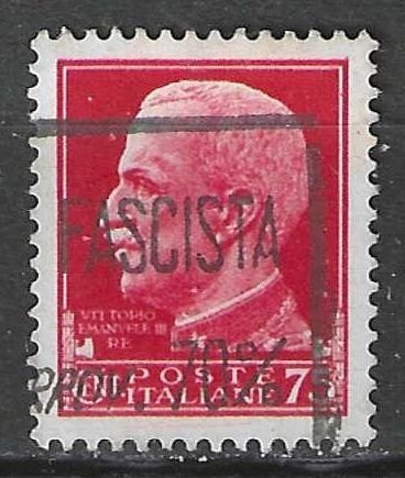 Italie 1929/1930 - Yvert 233 - Victor Emmanuel III (ST), Envoi, Affranchi
