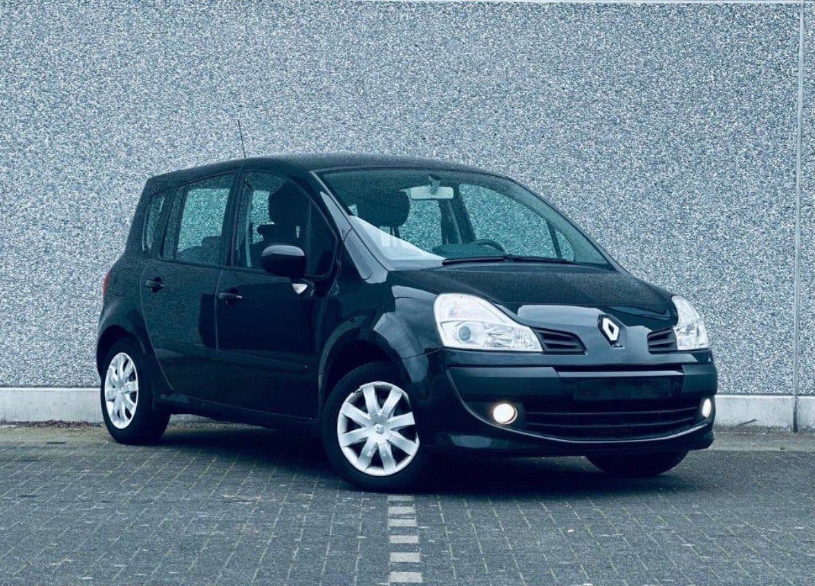 Renault Grand Modus Tce 100 AIRCO!-CRUISE!-EURO5!-GEKEURD!, Autos, Euro 5, Entreprise, Boîte manuelle, Noir