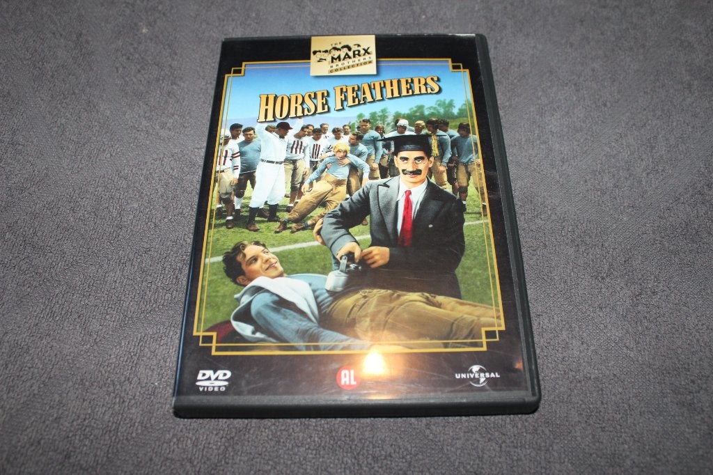 DVD Horse Feathers, Cd's en Dvd's, Dvd's | Komedie, Alle leeftijden, Nederlands, Ophalen of Verzenden, Gebruikt