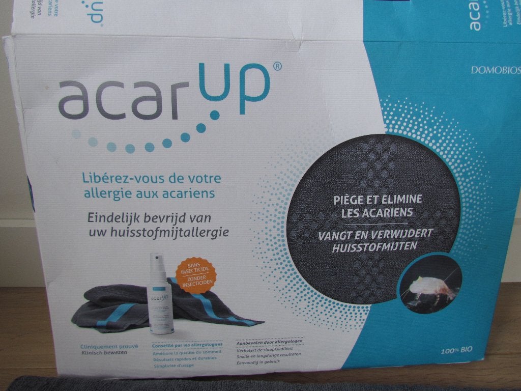 Chiffon anti-acariens de la marque Acar Up, Gris, Enlèvement, Autres types, Une personne