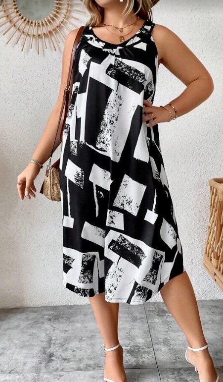 Robe d’été XXL, Ophalen of Verzenden, Nieuw, Maat 46/48 (XL) of groter, Meerkleurig