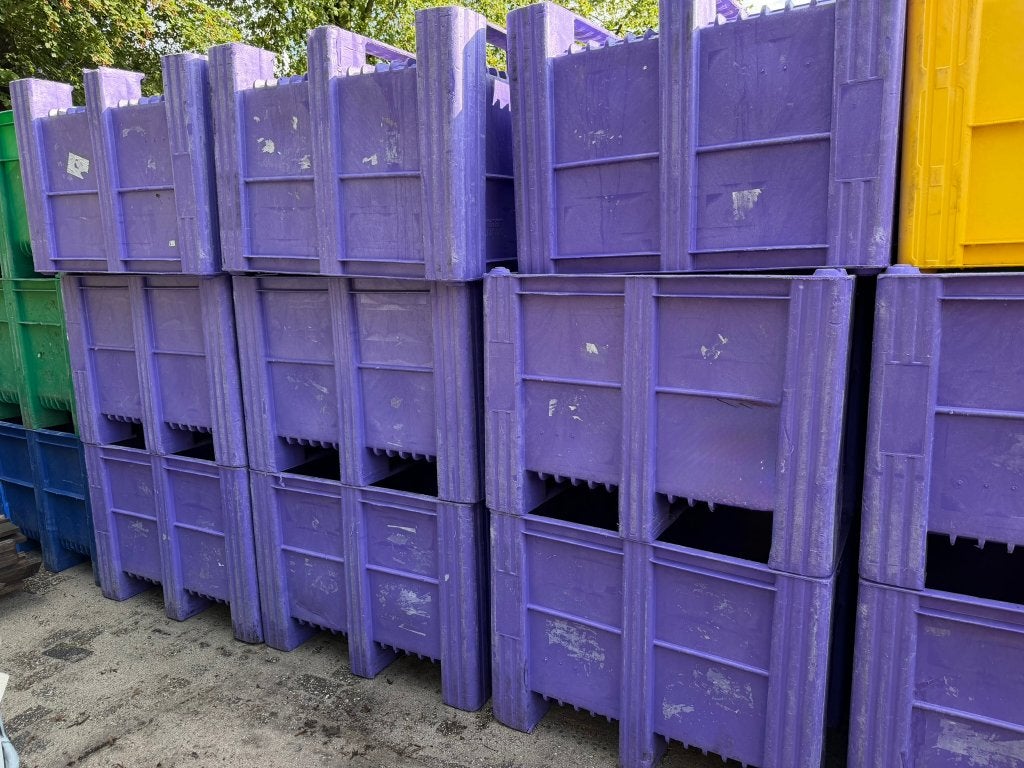 Dolav kunststof palletboxen opslag, logistiek en agrarisch, Doe-het-zelf en Bouw, 100 cm of meer, 60 cm of meer, Bak of Kist, Ophalen of Verzenden