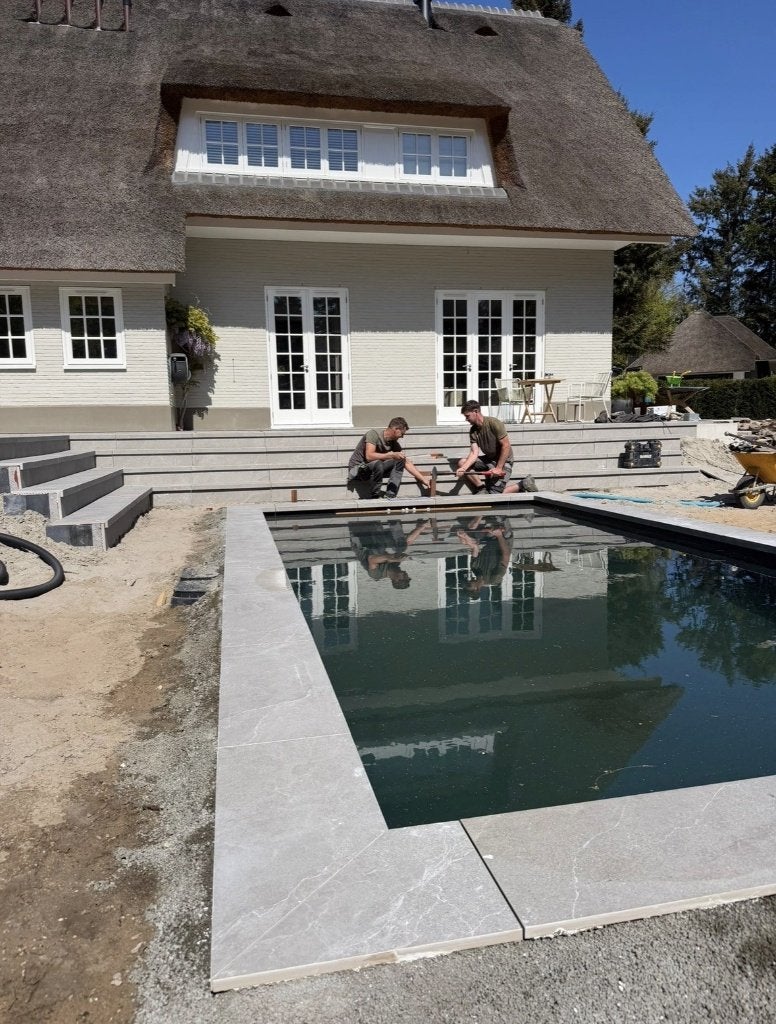 Terrastegel Cortina Fumo 900x900x20mm op voorraad, Keramiek, Nieuw, Ophalen of Verzenden, 10 m² of meer