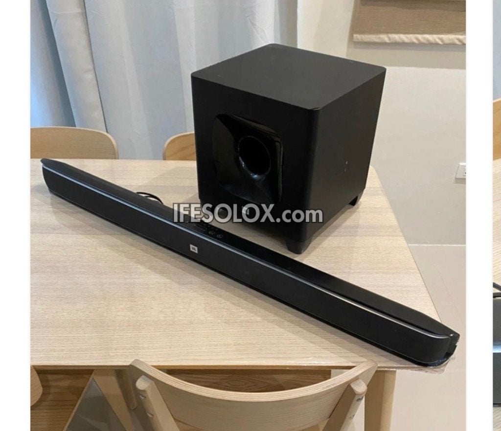 Barre de son avec caisson JBL SB 400, Enlèvement ou Envoi, Bluetooth, Utilisé
