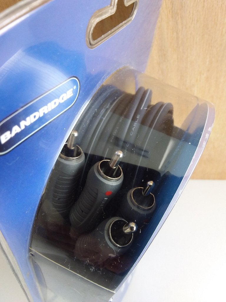BANDRIDGE AL424 + AL170 audio kabel. BOSE LINK A 9-PIN KABEL, Audio, Tv en Foto, Versterkers en Ontvangers, Ophalen, Stereo