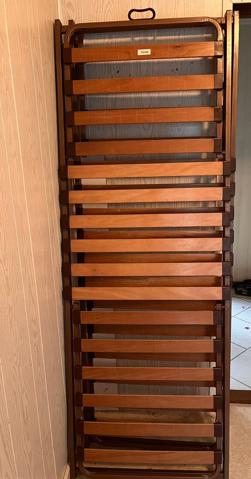 2 bedbodems, Ophalen, 70 cm of minder, Zo goed als nieuw, Bedbodem