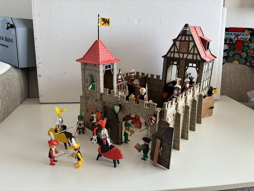 Playmobil 3450/3446/3265 Château - jeu de joutes ! - Lot A8, Enfants & Bébés, Enlèvement ou Envoi, Kit complet, Utilisé, Knights
