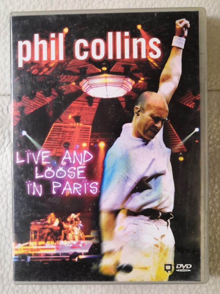 Concert DVD - Phil Collins - Live And Loose In Paris, Alle leeftijden, Ophalen of Verzenden, Zo goed als nieuw, Muziek en Concerten