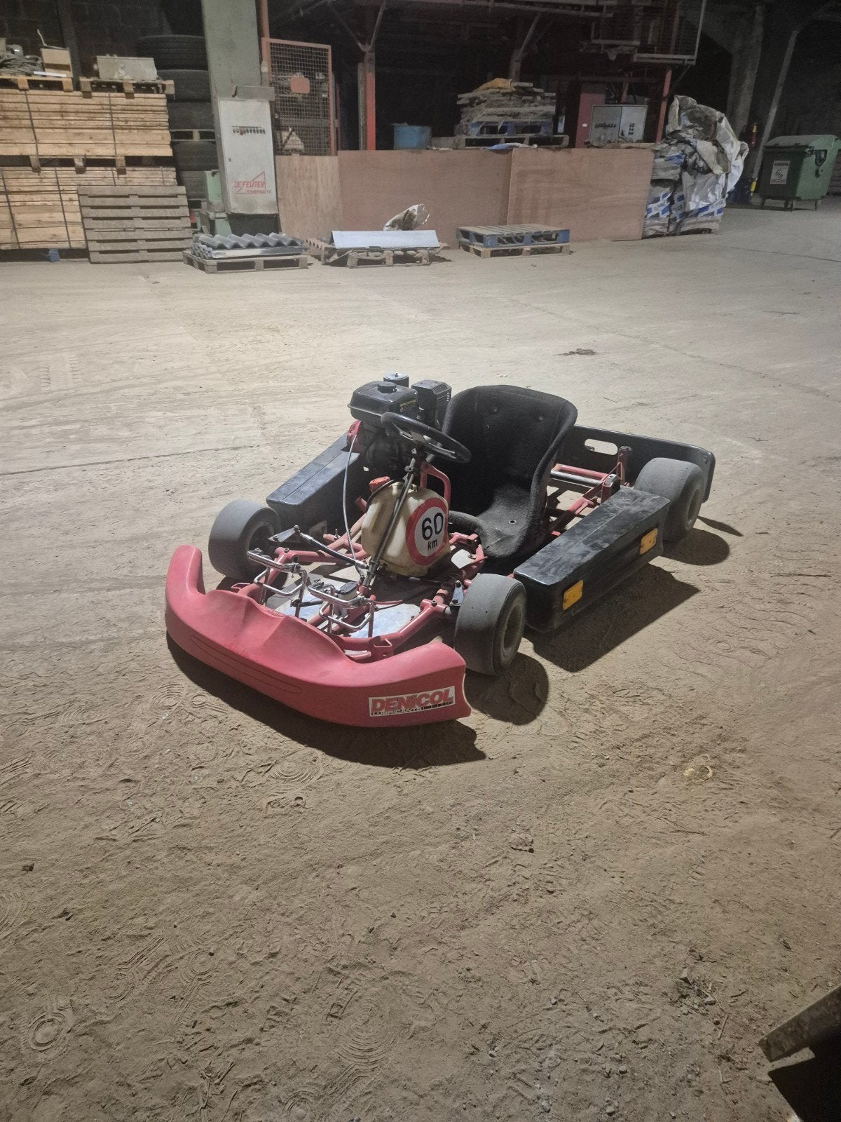 Kart Honda GX200, Enlèvement, Kart