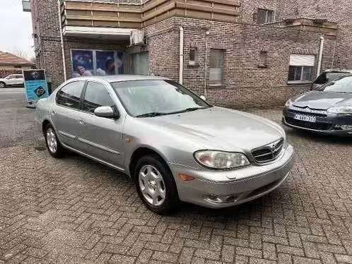 nissan MAXIMA QX 2.0 benzine V6 /161000 km/CAR PASS, Autos, Nissan, Cuir, Argent ou Gris, Achat, 4 portes