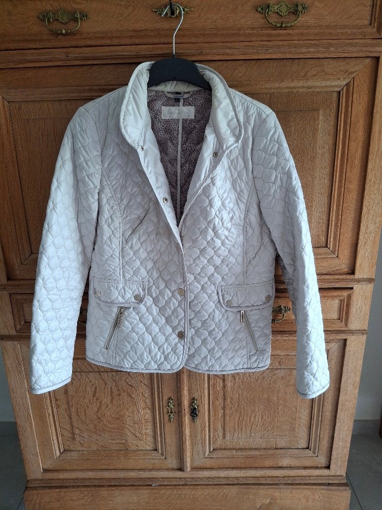 Barbara Lebek lichtgewicht jas maat 40, Kleding | Dames, Jassen | Zomer, Zo goed als nieuw, Maat 38/40 (M), Overige kleuren, Ophalen of Verzenden