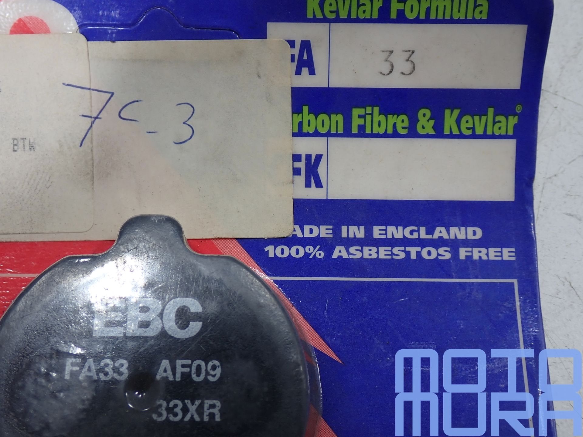 EBC FA033 Remblokken voor Kawasaki KH Z S3 Z400 Z500 Z650 Z7, Motoren, -, -, Nieuw, Ophalen of Verzenden