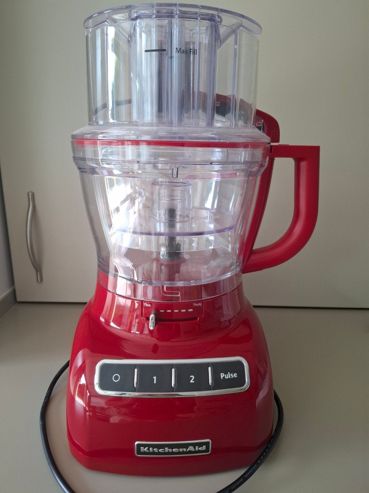 KitchenAid Foodprocessor 3,1 L – 5KFP1335EER, Ophalen, 2 snelheden
