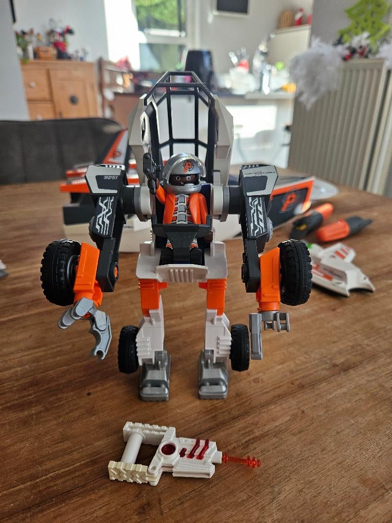 Playmobil Top Agents T.E.C.’s Robowagen 9251, Ophalen of Verzenden, Zo goed als nieuw, Complete set