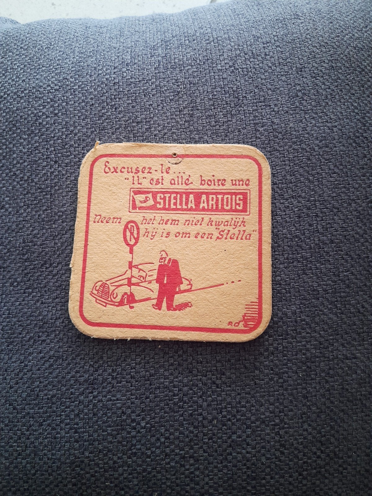 Tapis à bière de la brasserie Stella Artois, Collections, Enlèvement ou Envoi, Stella Artois