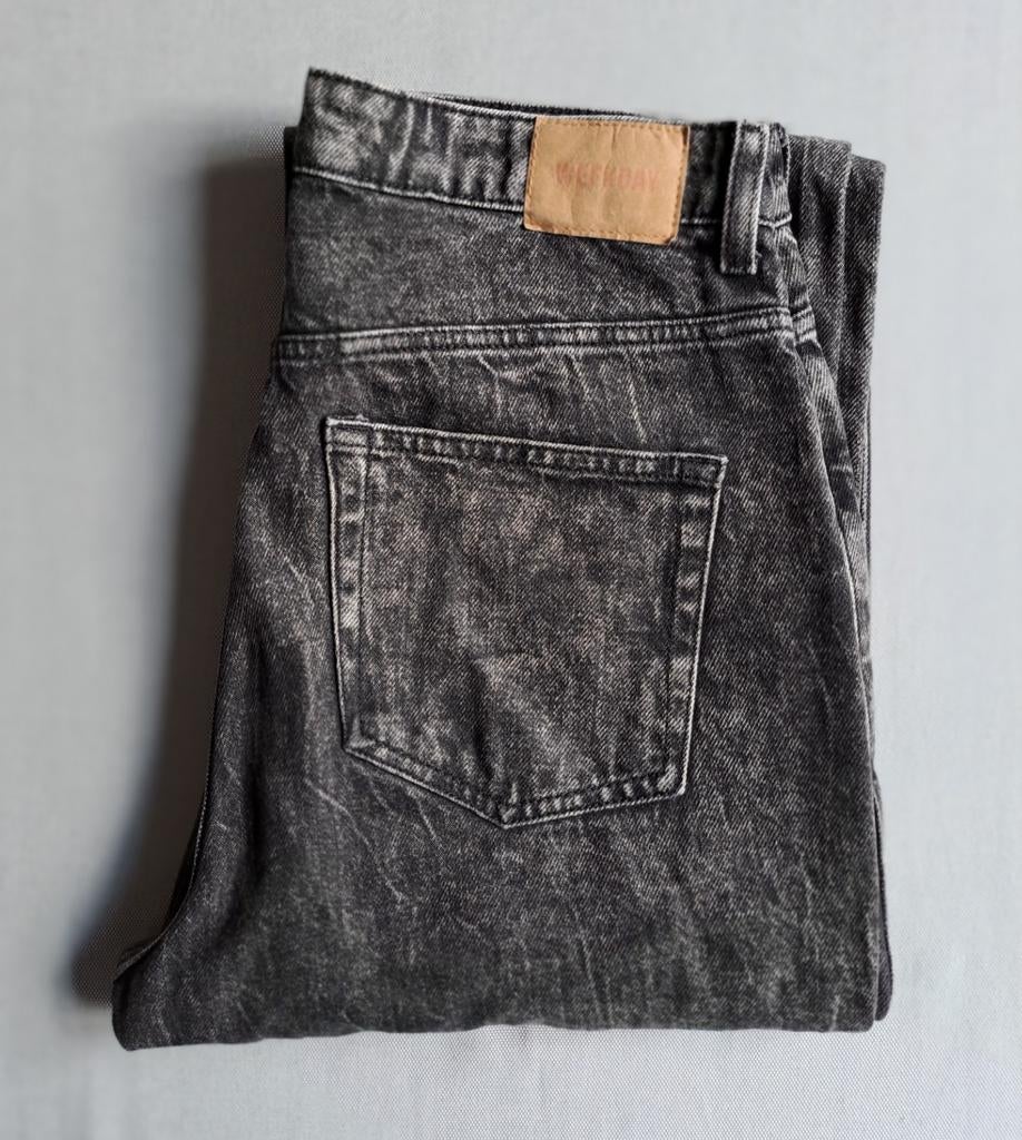 Zwarte jeans Weekday maat 29/30, Kleding | Dames, Zwart, Weekday, Ophalen of Verzenden, Zo goed als nieuw