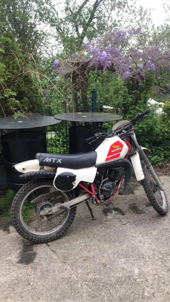 Honda mtx 80, Ophalen