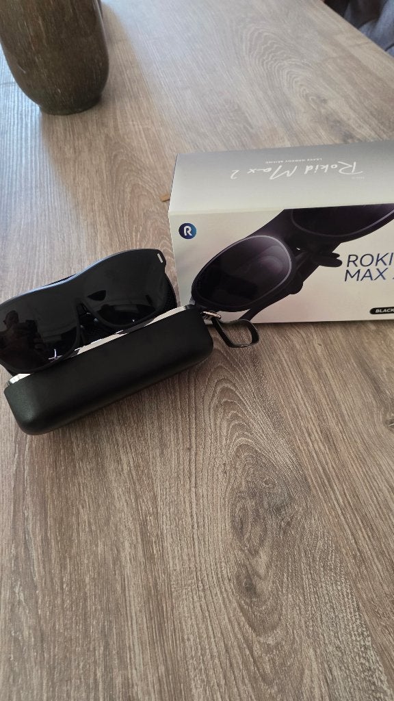 Rokid Max 2 Black, Audio, Tv en Foto, Projectieschermen, Ophalen, Elektrisch, Zo goed als nieuw