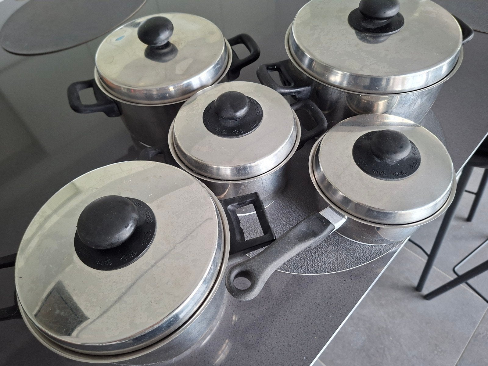 kookpotten, Avec couvercle, Enlèvement, Utilisé, Casserole