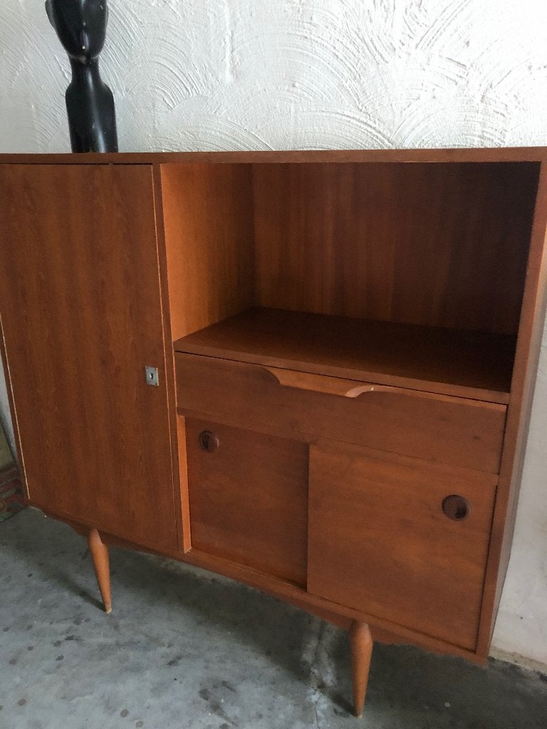 Buffet scandinave vintage '60, Enlèvement, Utilisé, Avec tiroir(s)